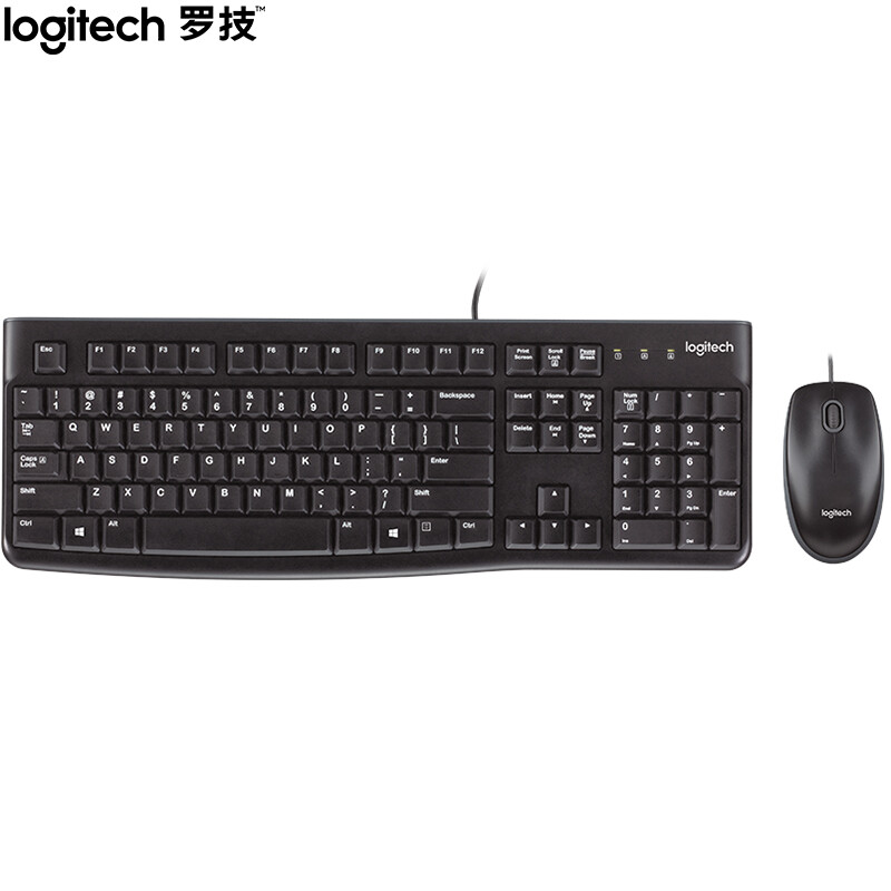 罗技（Logitech）MK120有线键鼠套装的照片